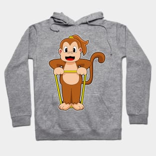 Monkey Gymnastics Fitness band Hoodie